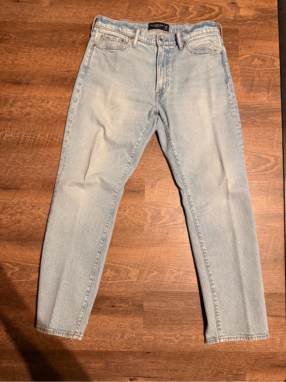 Abercrombie & Fitch Light Blue Slim Straight Men's Jeans